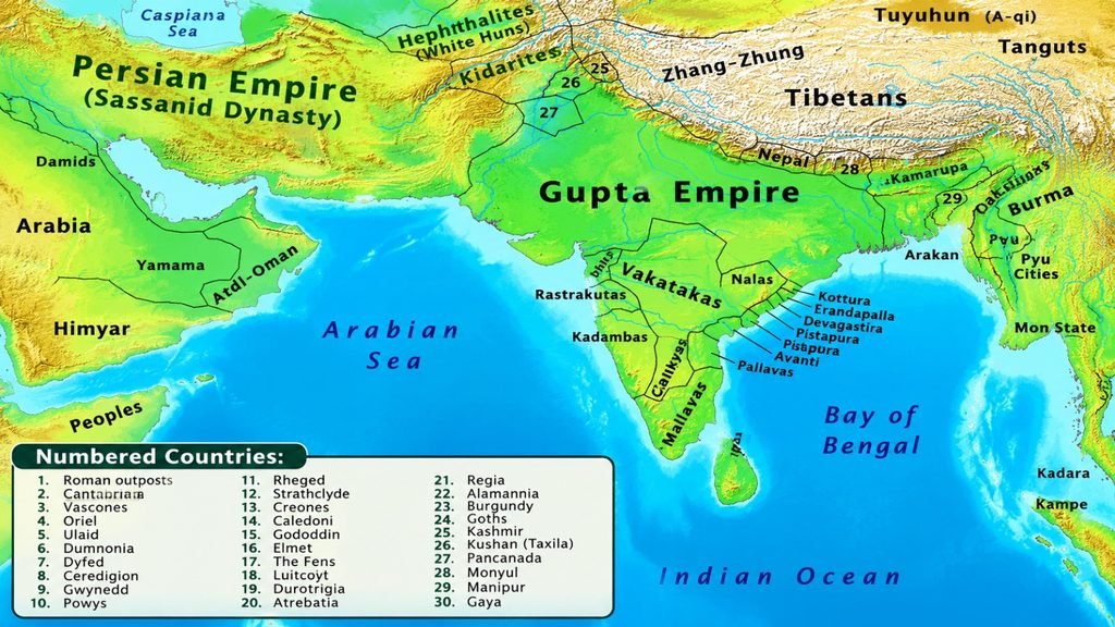 ancient india map